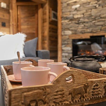 Chalet Les Cocales Residence Sejour Et Nuitees B&B - Appartement Pin Cembro Bessans Exteriér fotografie
