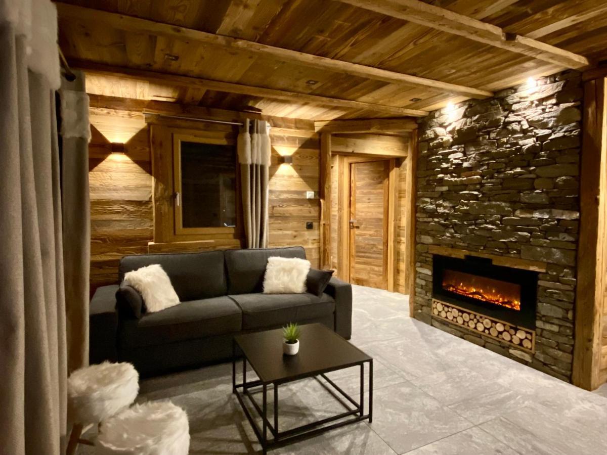 Chalet Les Cocales Residence Sejour Et Nuitees B&B - Appartement Pin Cembro Bessans Exteriér fotografie