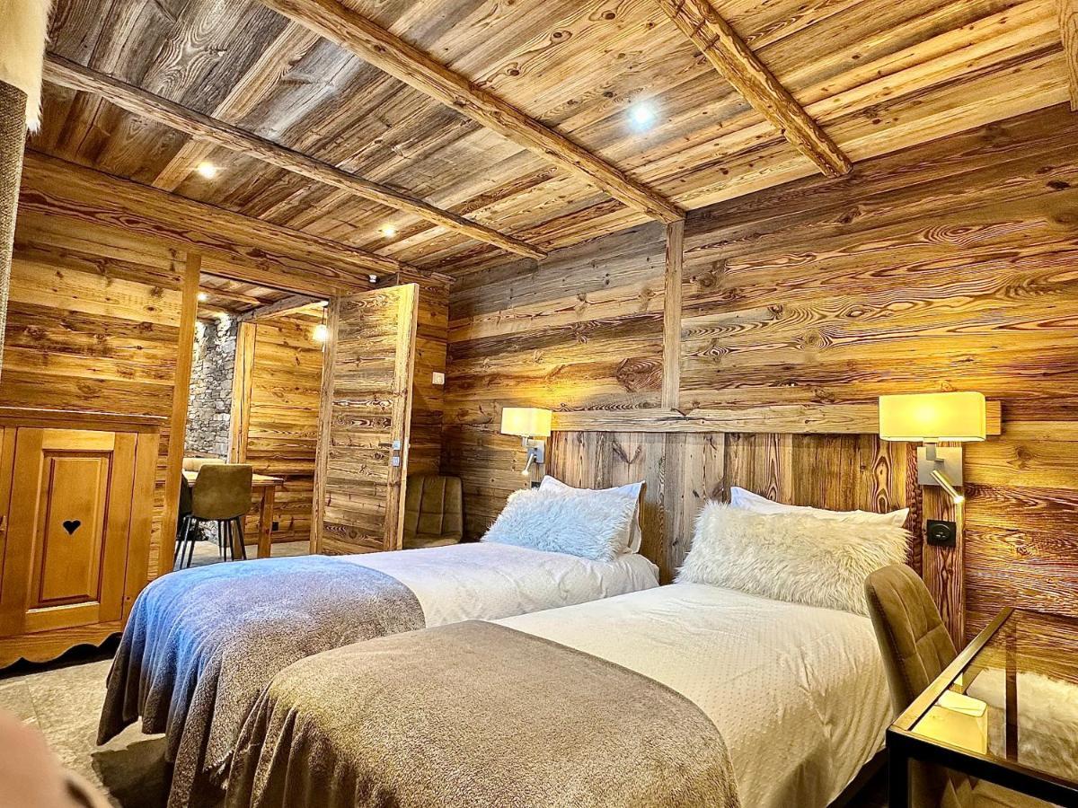 Chalet Les Cocales Residence Sejour Et Nuitees B&B - Appartement Pin Cembro Bessans Exteriér fotografie