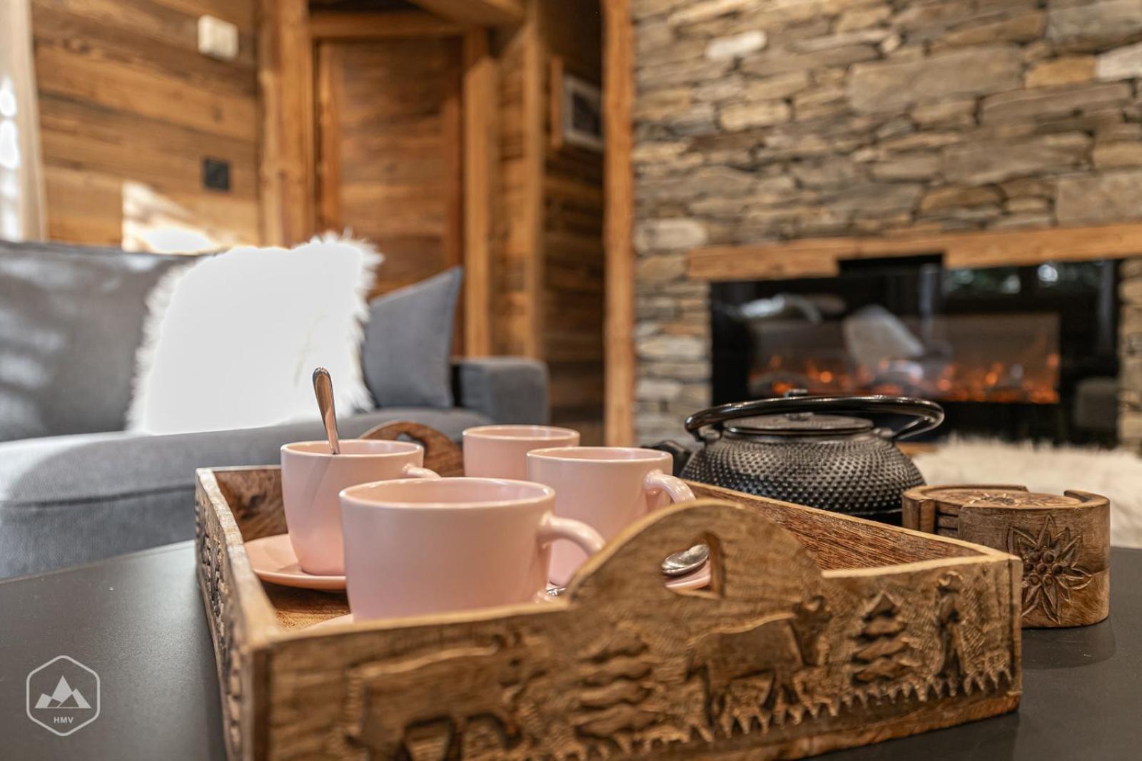 Chalet Les Cocales Residence Sejour Et Nuitees B&B - Appartement Pin Cembro Bessans Exteriér fotografie